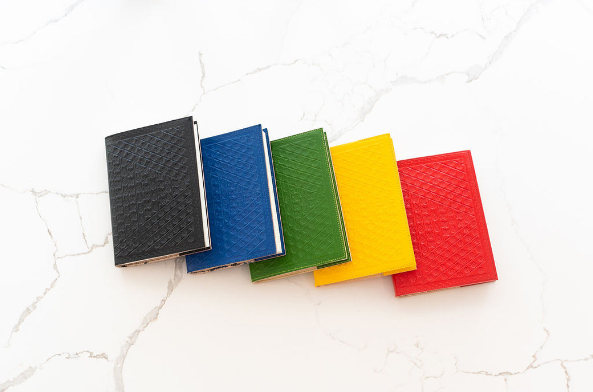 Leather Bound Notebook/Journal designed by BOSS Paper Company.