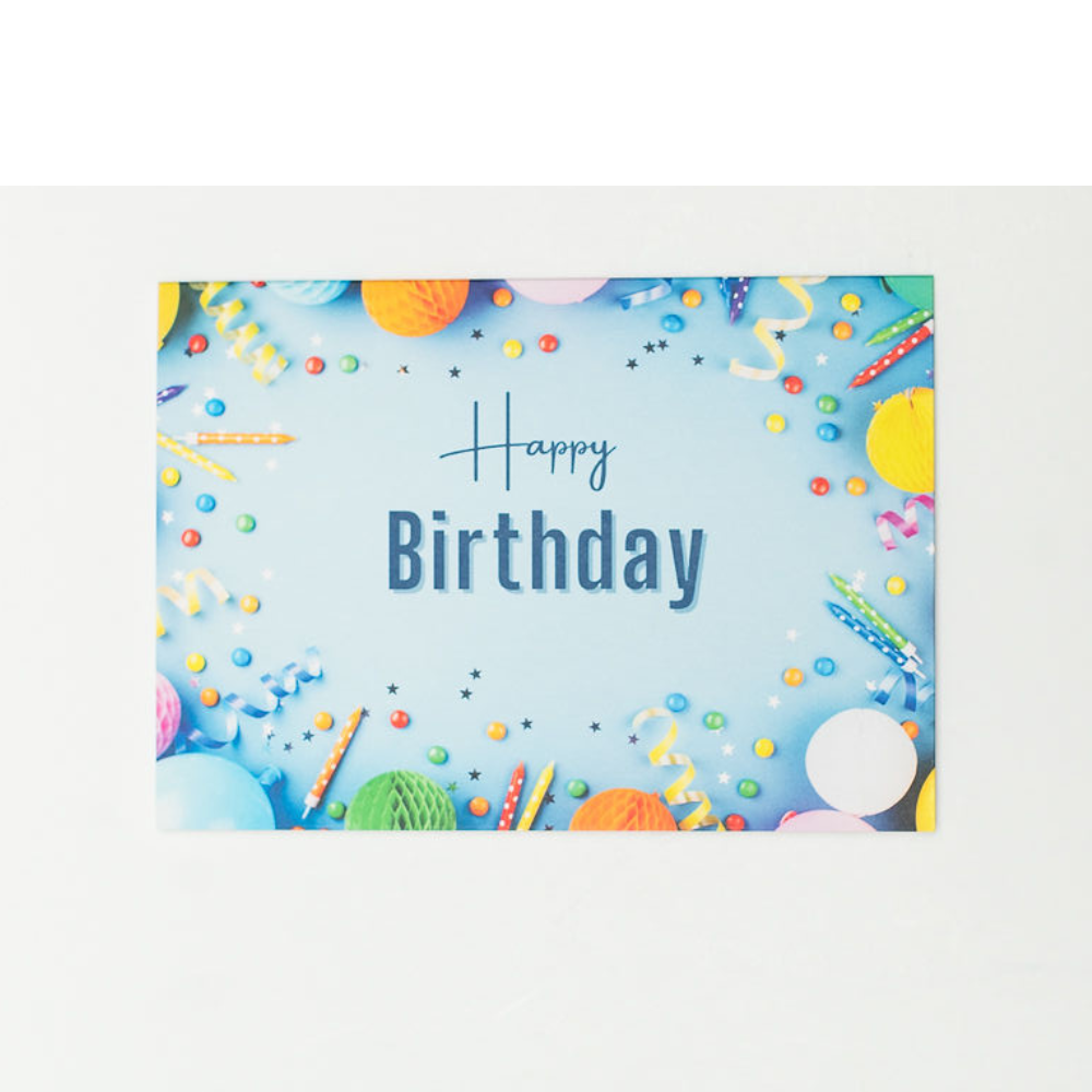 Birthday greeting cards for celebrating special moments