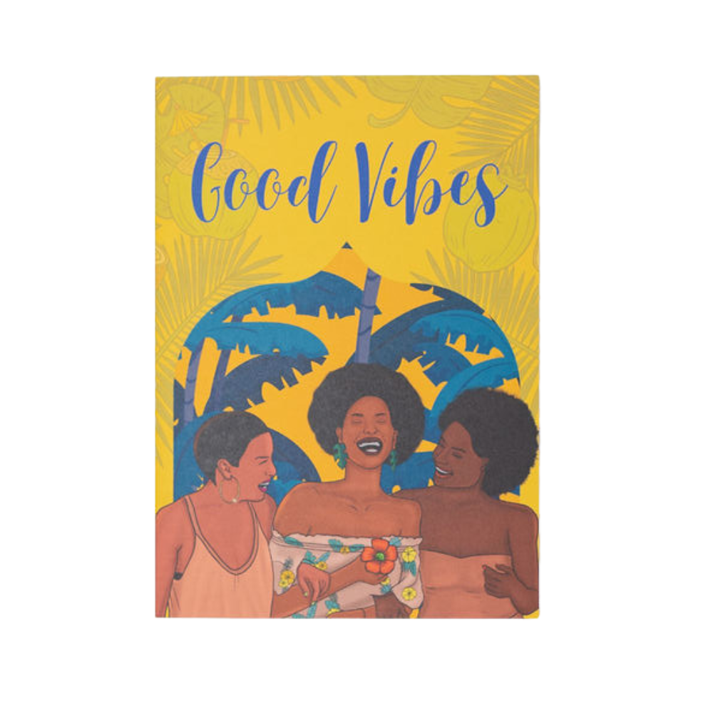 Good Vibes Greeting Card - Birthday