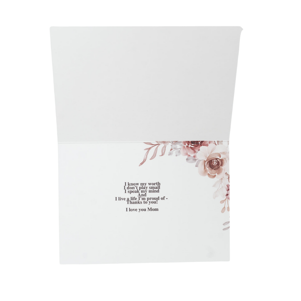 Boho Happy Mother's Day Greeting Card - Mother's Day