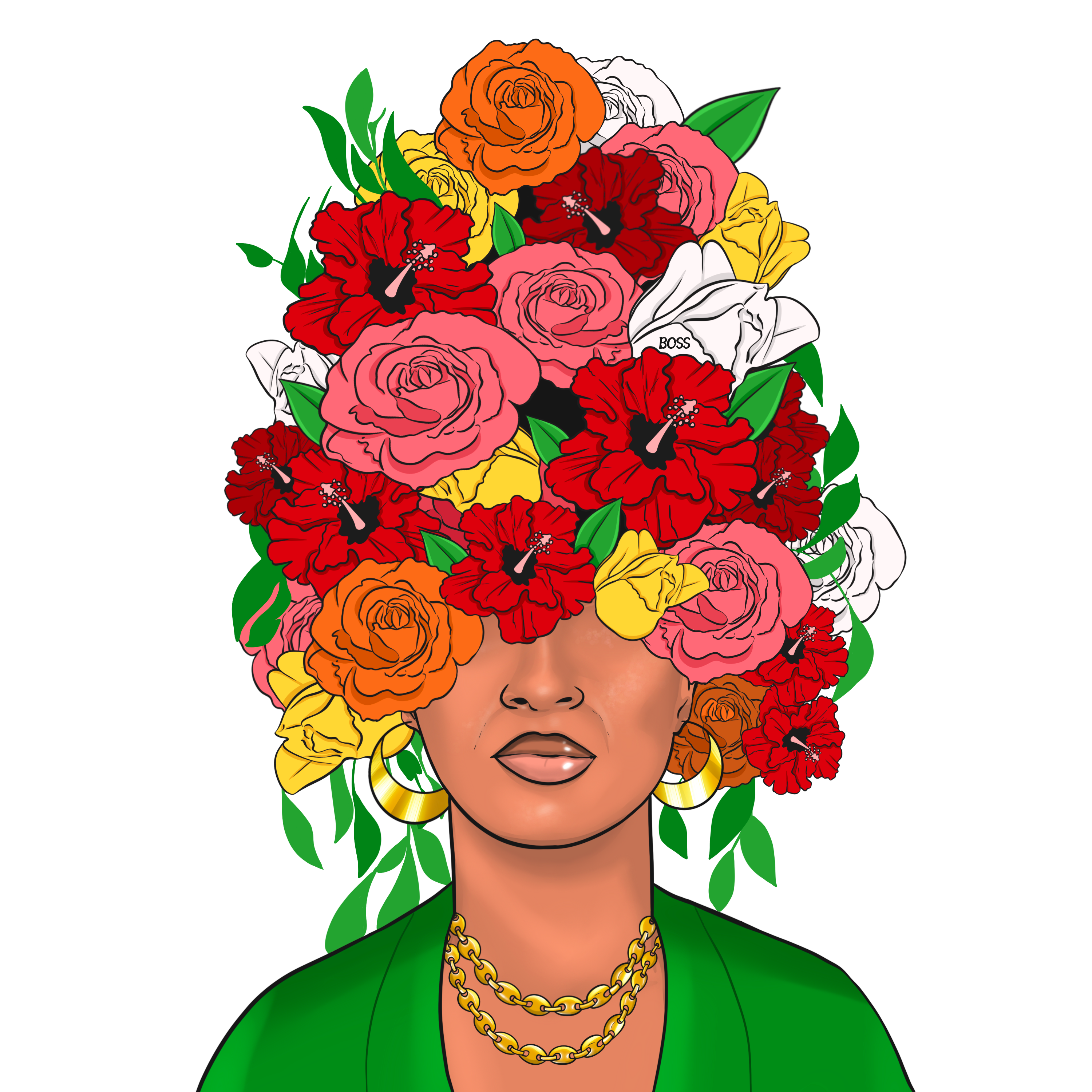 BOSS Island Vybz Sticker Sheet