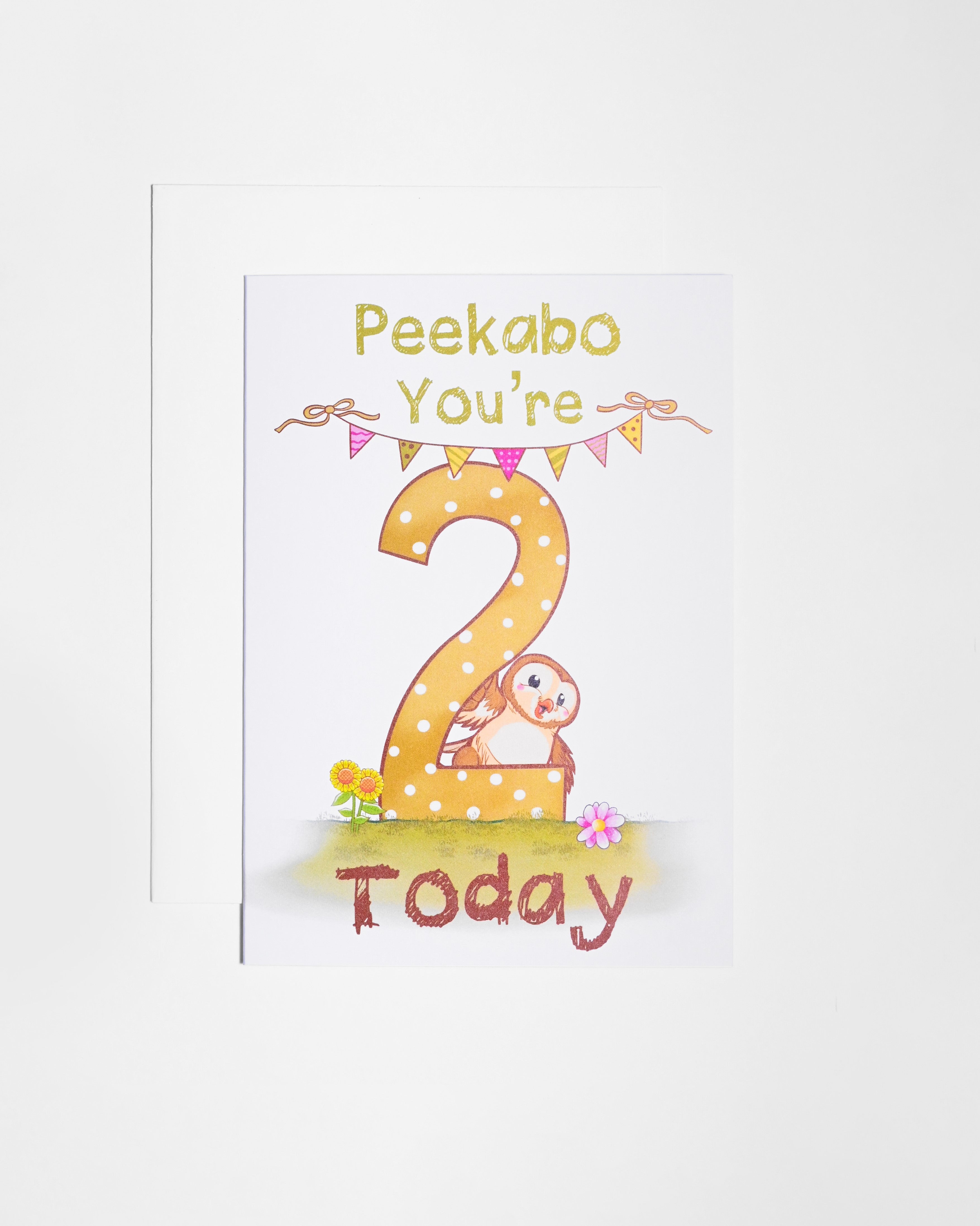 Peekaboo 2nd Birthday - Birthday