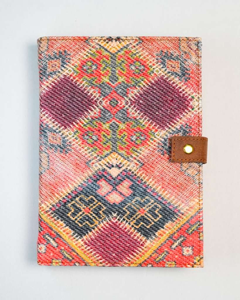 The Woven Collection - Handmade Kelim Refillable Journal/Notebook