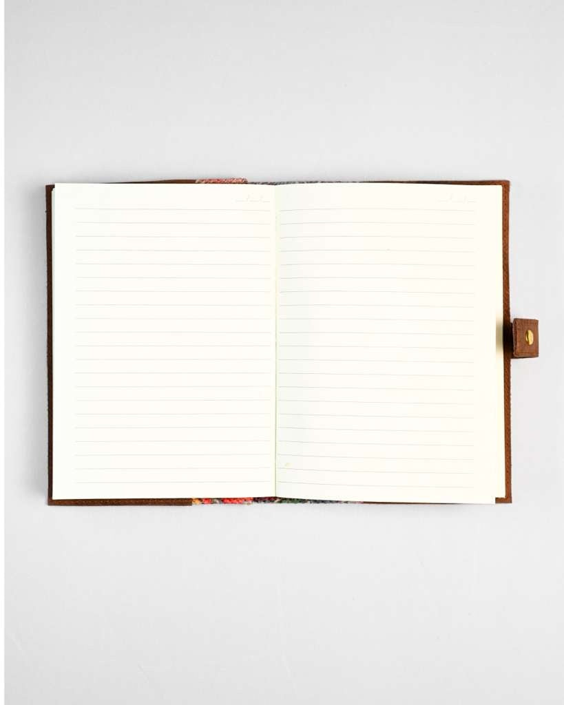 The Woven Collection - Handmade Kelim Refillable Journal/Notebook