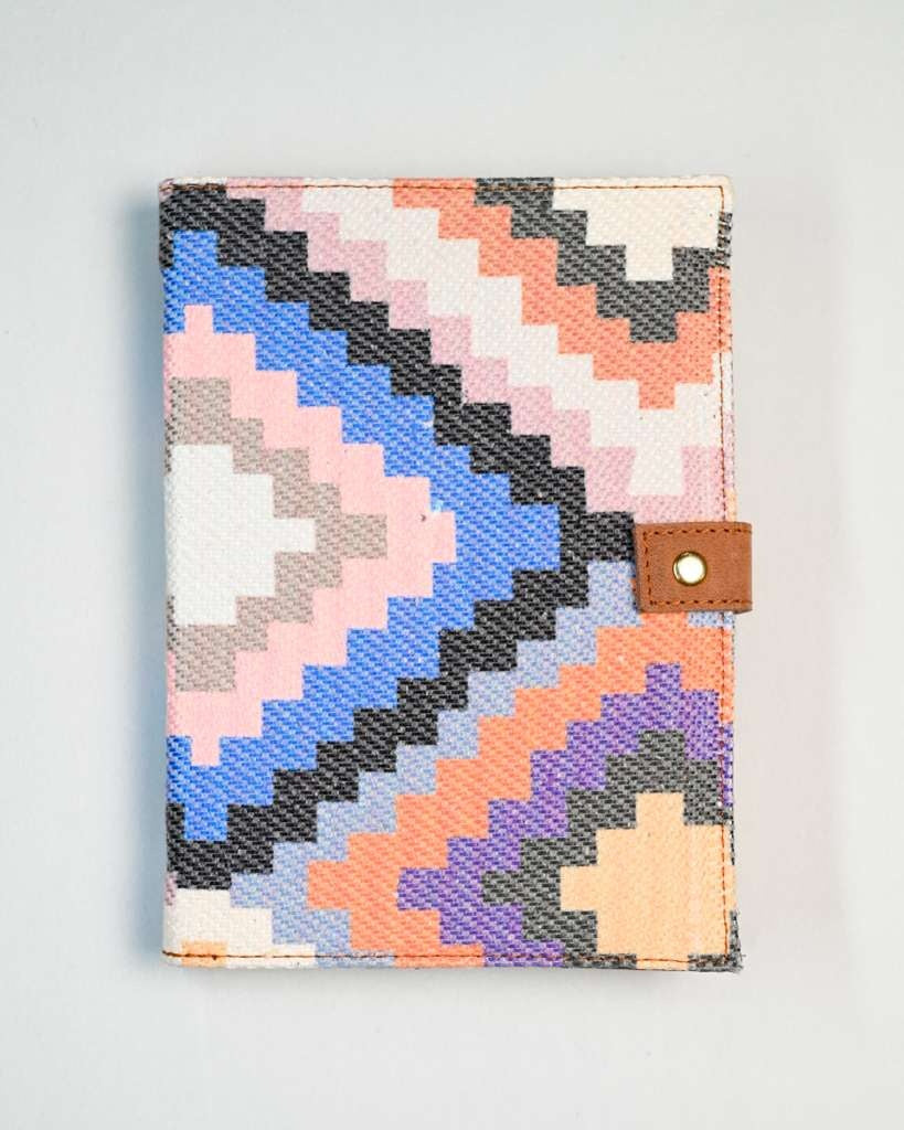 The Woven Collection - Handmade Kelim Refillable Journal/Notebook