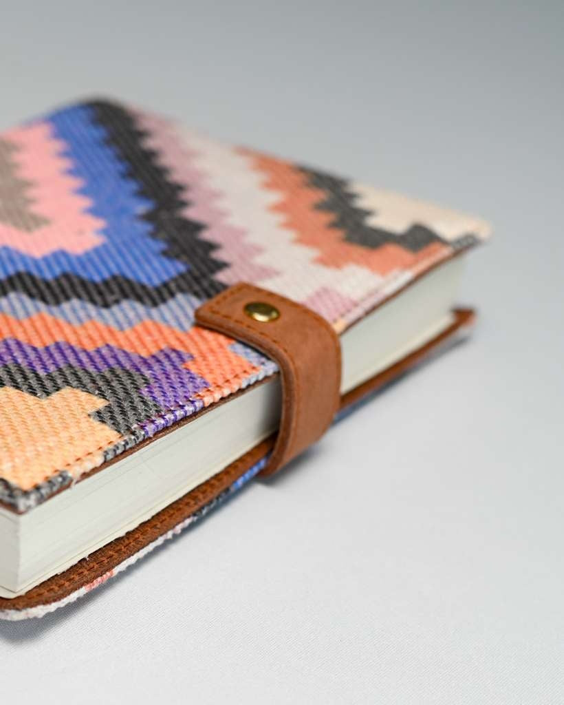 The Woven Collection - Handmade Kelim Refillable Journal/Notebook