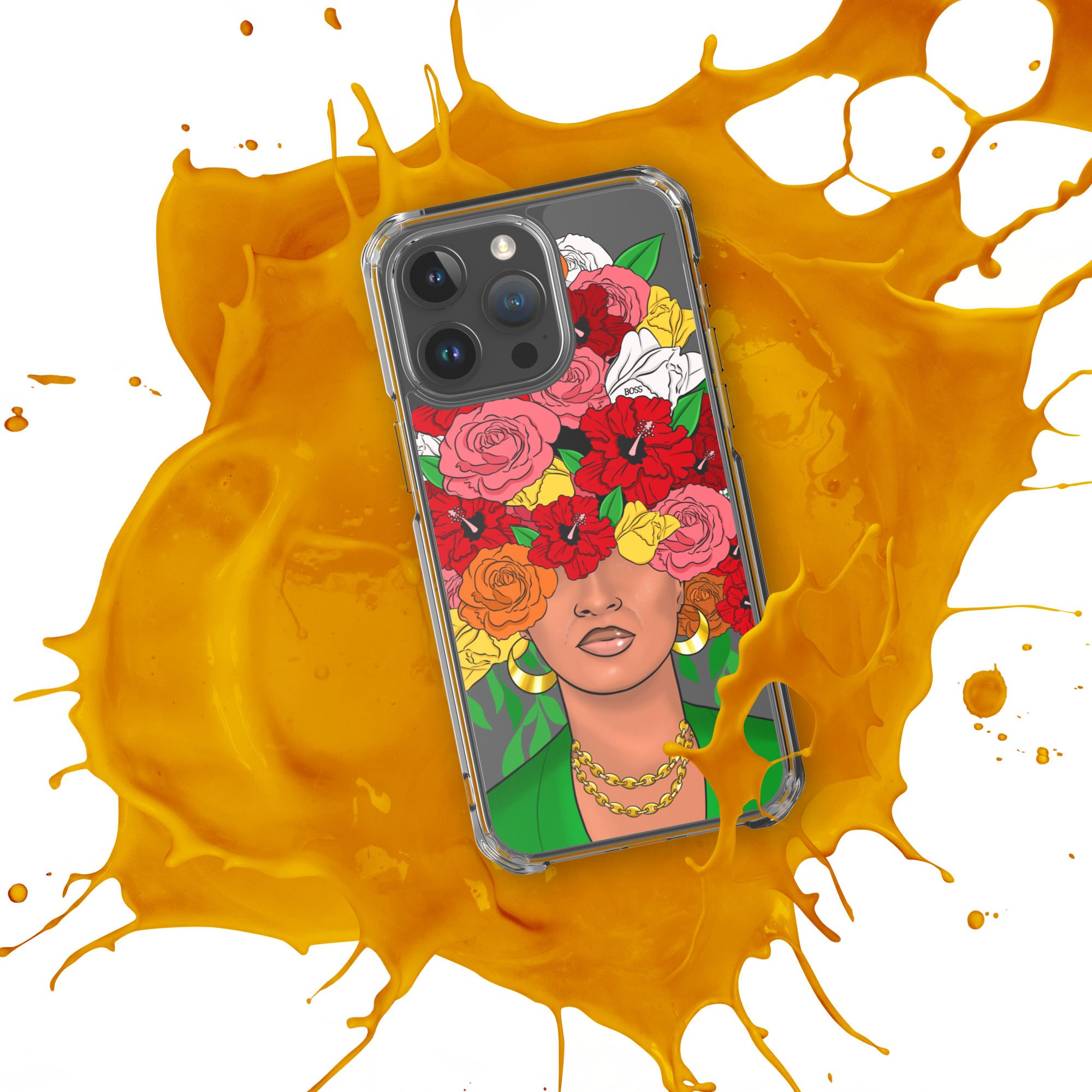 BOSS Island Vybz Clear Case for iPhone®