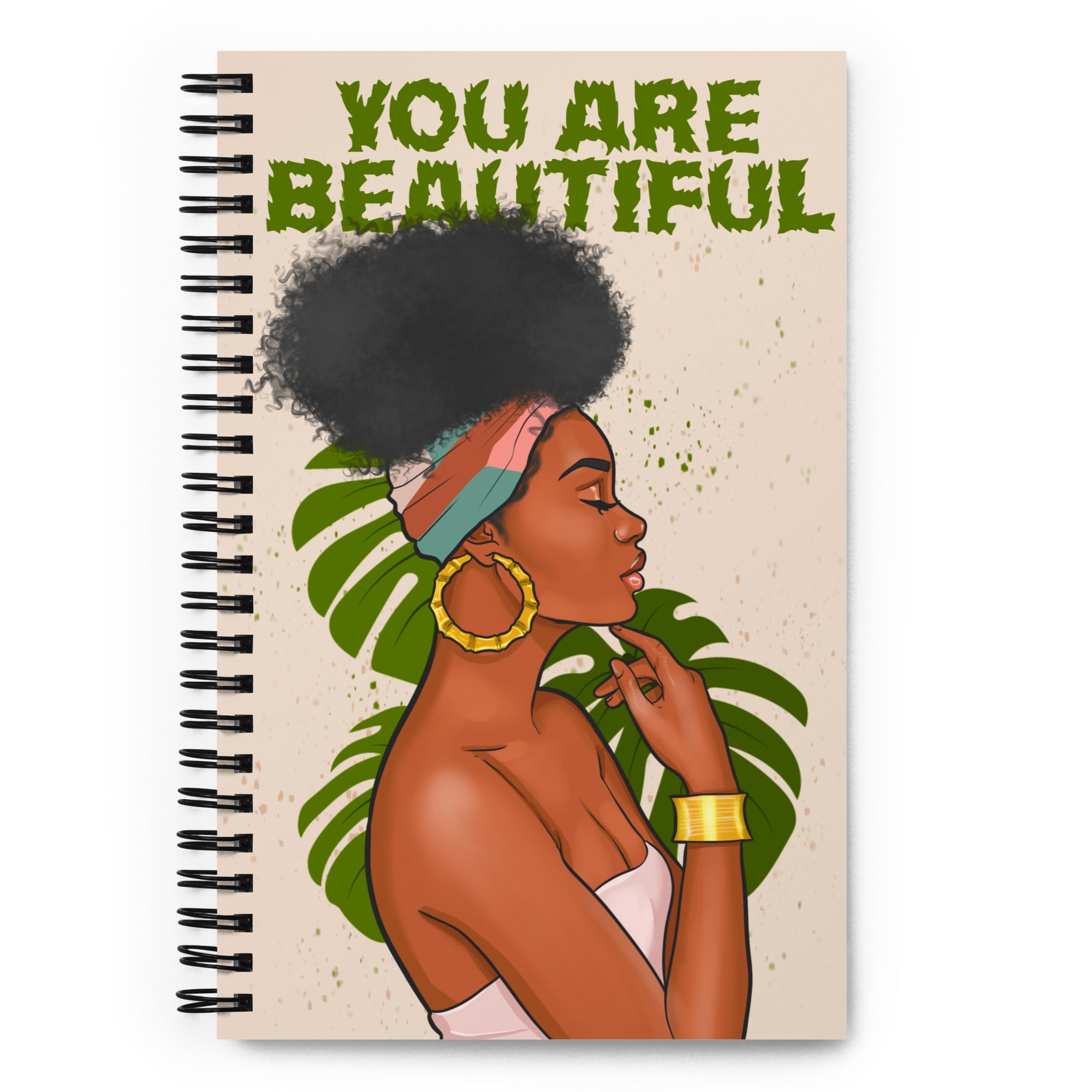 Beautiful Vybz Spiral Notebook