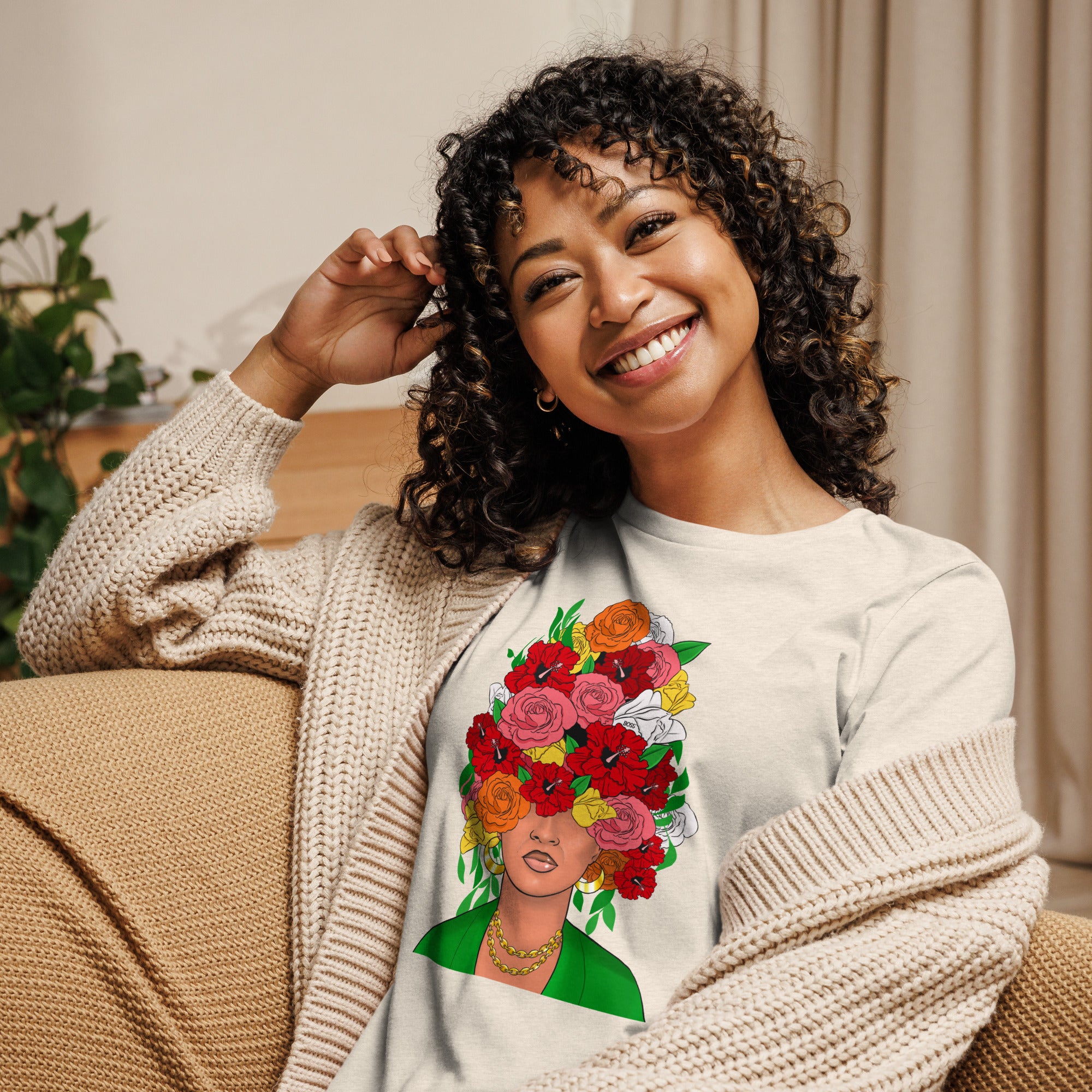 BOSS Island Vybz Women's Relaxed T-Shirt