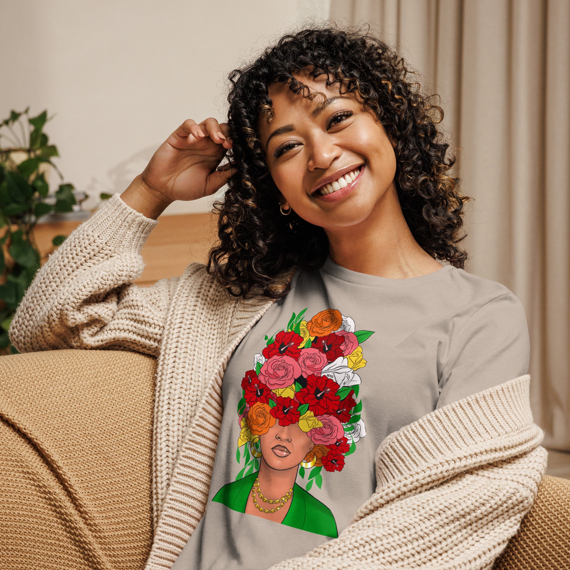 BOSS Island Vybz Women's Relaxed T-Shirt