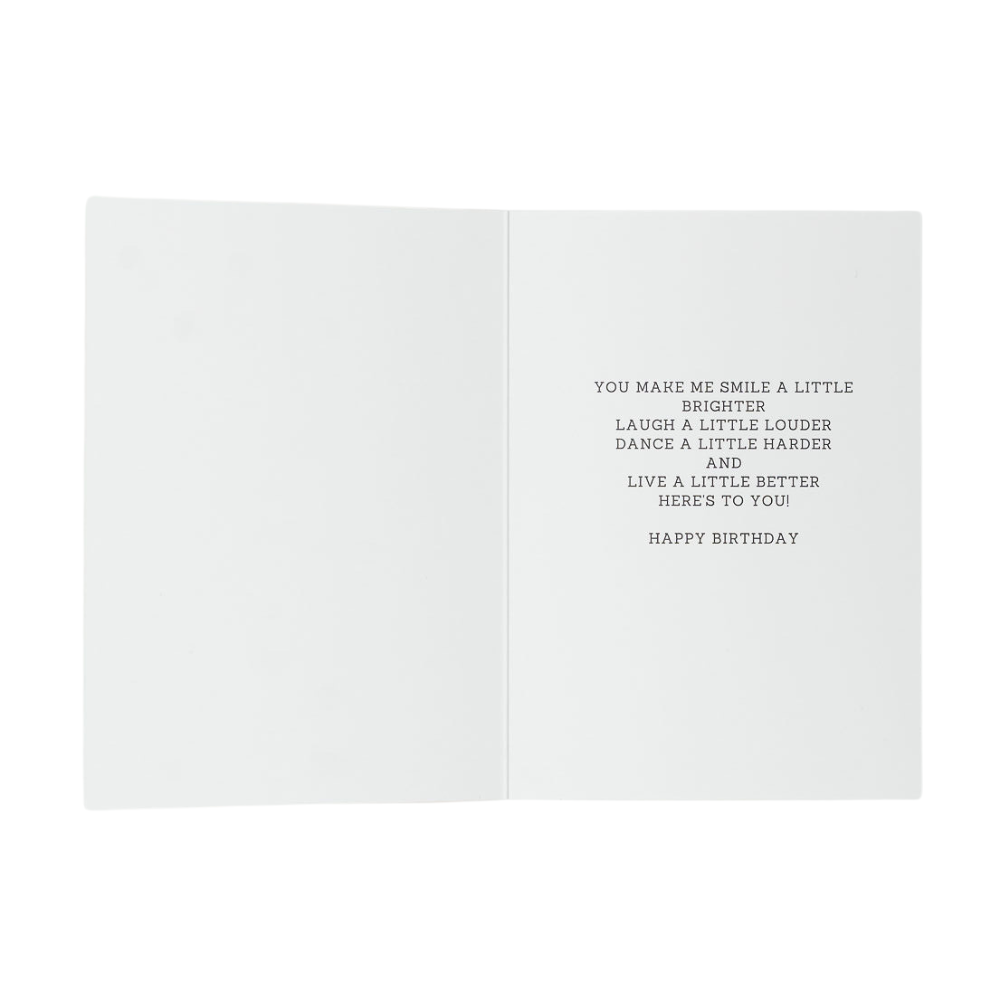 Good Vibes Greeting Card - Birthday