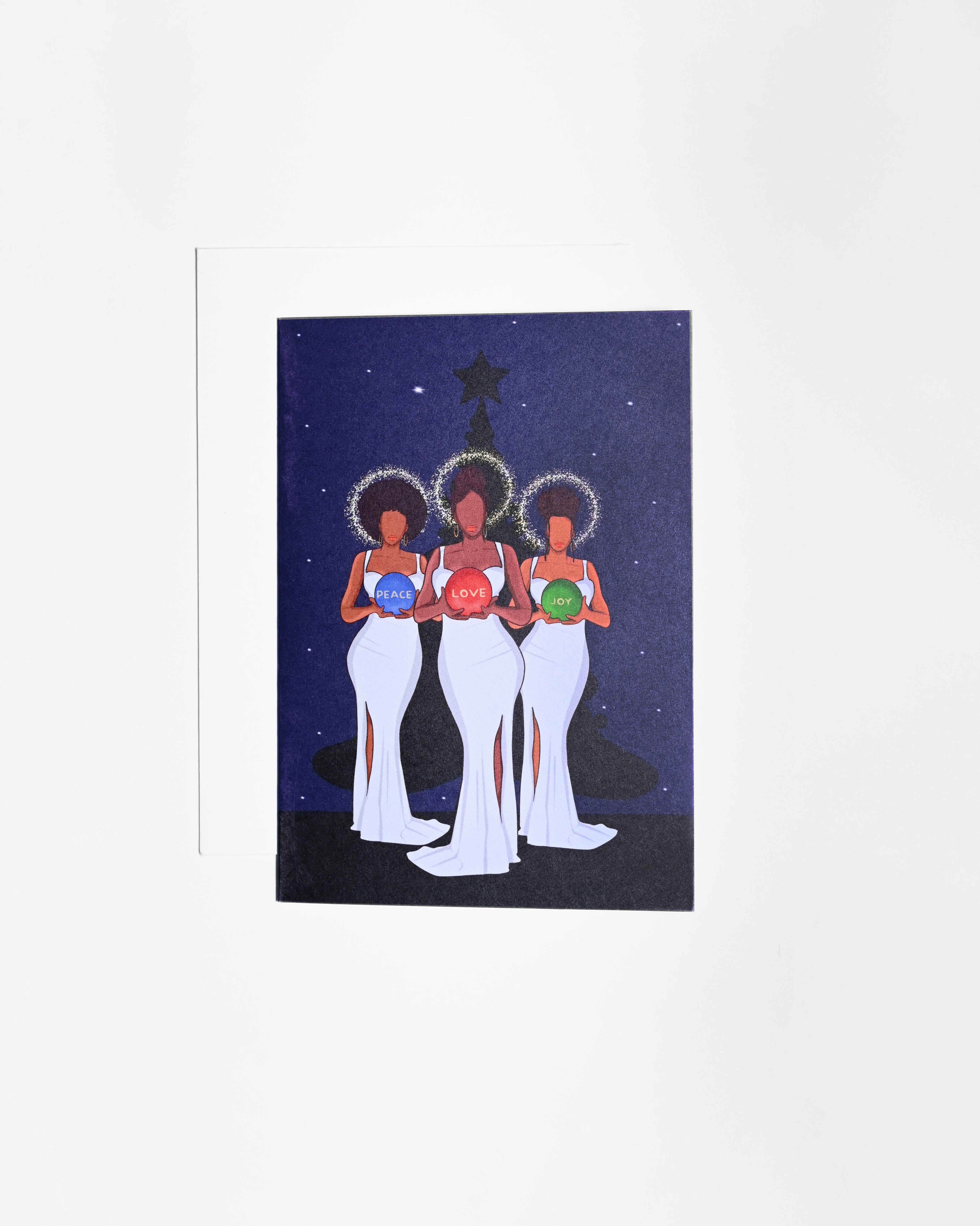 Peace, Love and Joy - Holiday Greeting Card