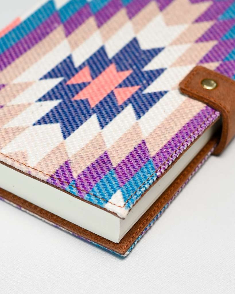 The Woven Collection - Handmade Kelim Refillable Journal/Notebook