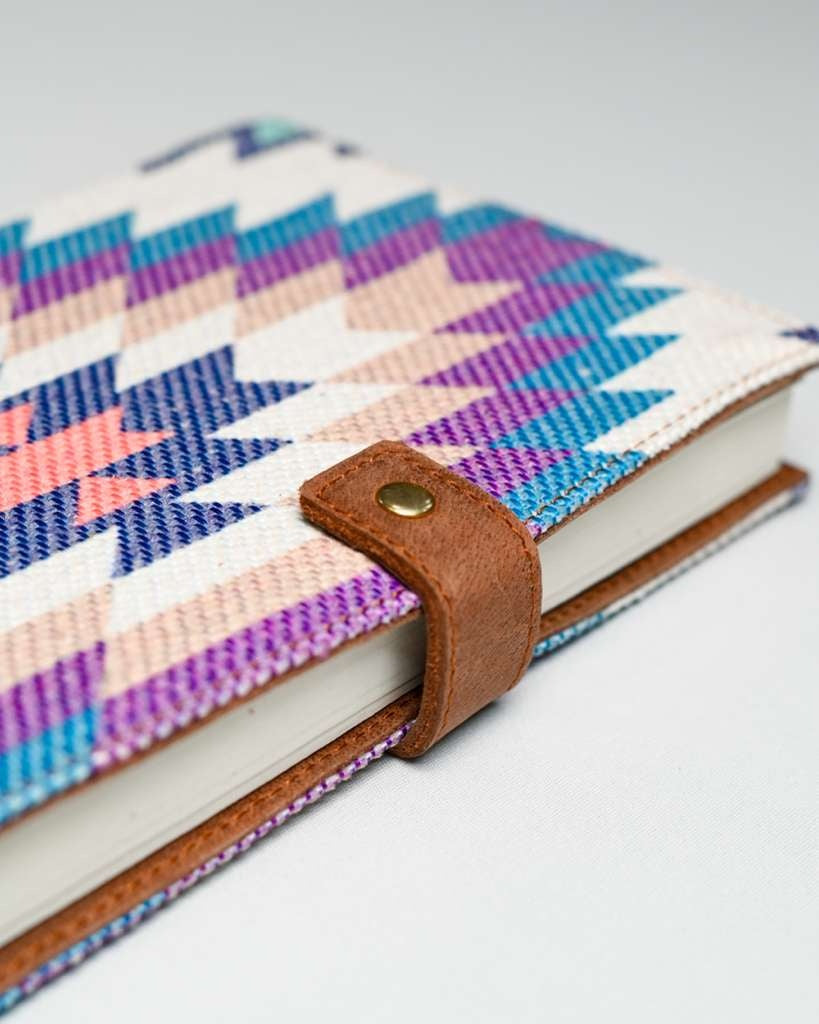 The Woven Collection - Handmade Kelim Refillable Journal/Notebook