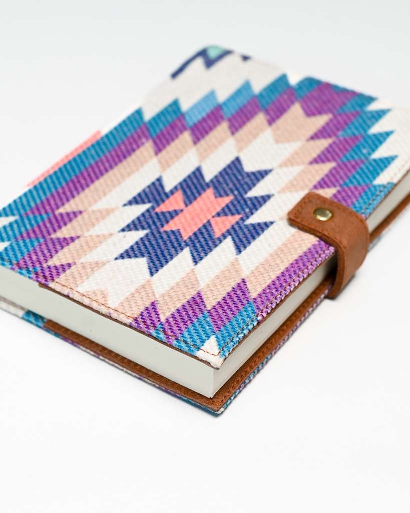 The Woven Collection - Handmade Kelim Refillable Journal/Notebook