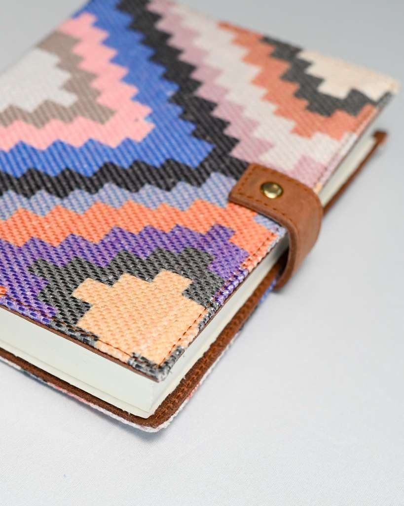 The Woven Collection - Handmade Kelim Refillable Journal/Notebook