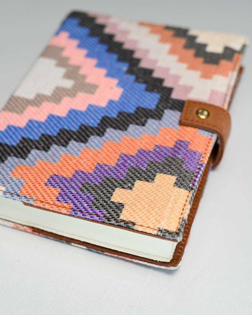 The Woven Collection - Handmade Kelim Refillable Journal/Notebook