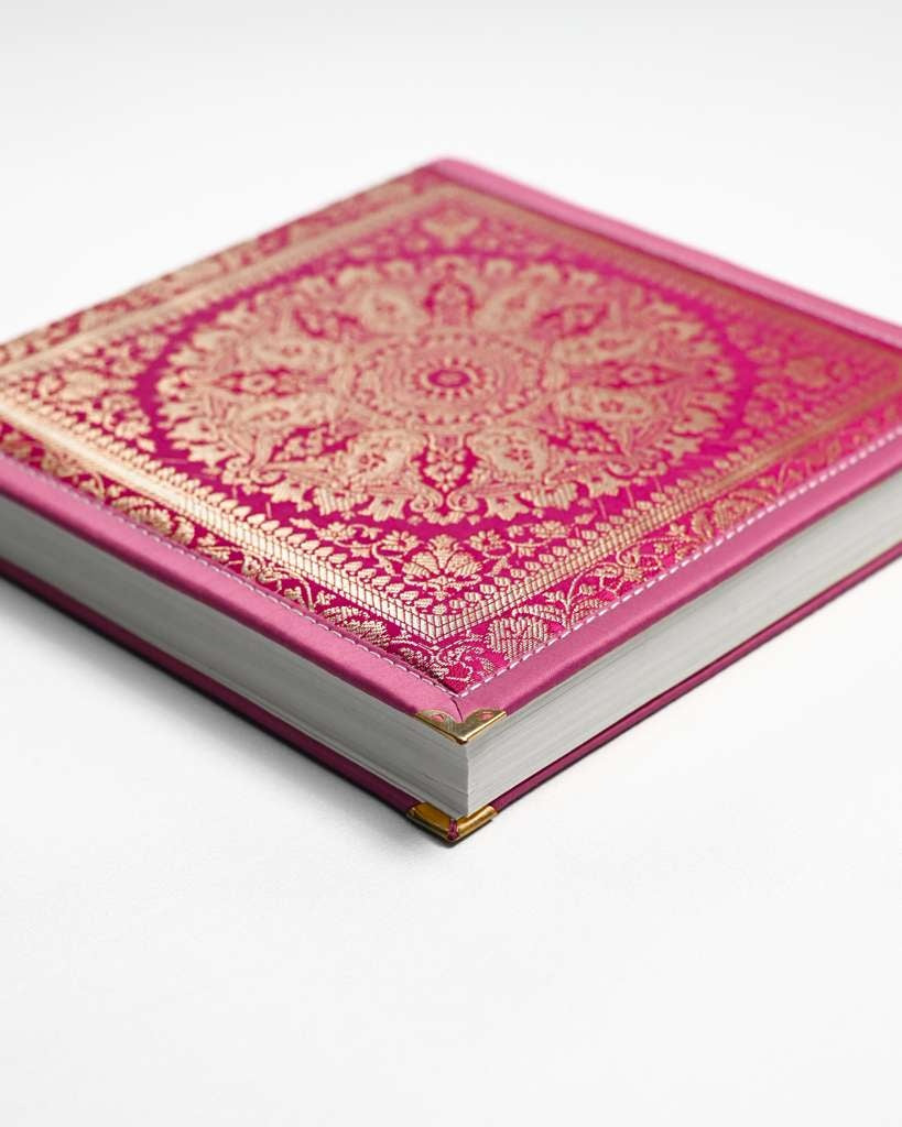 The Heirloom Collection - Saree Fabric Lined Journal