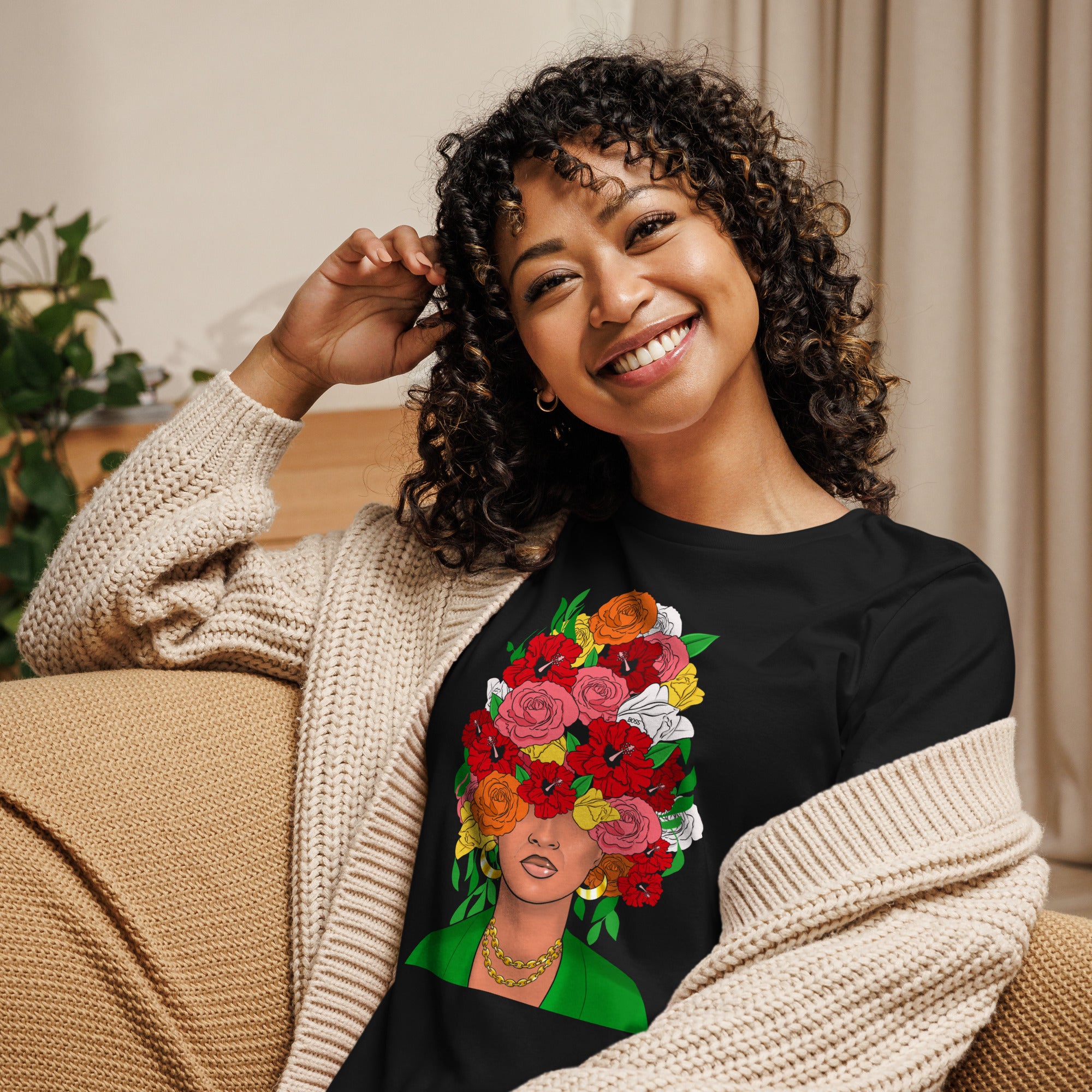BOSS Island Vybz Women's Relaxed T-Shirt