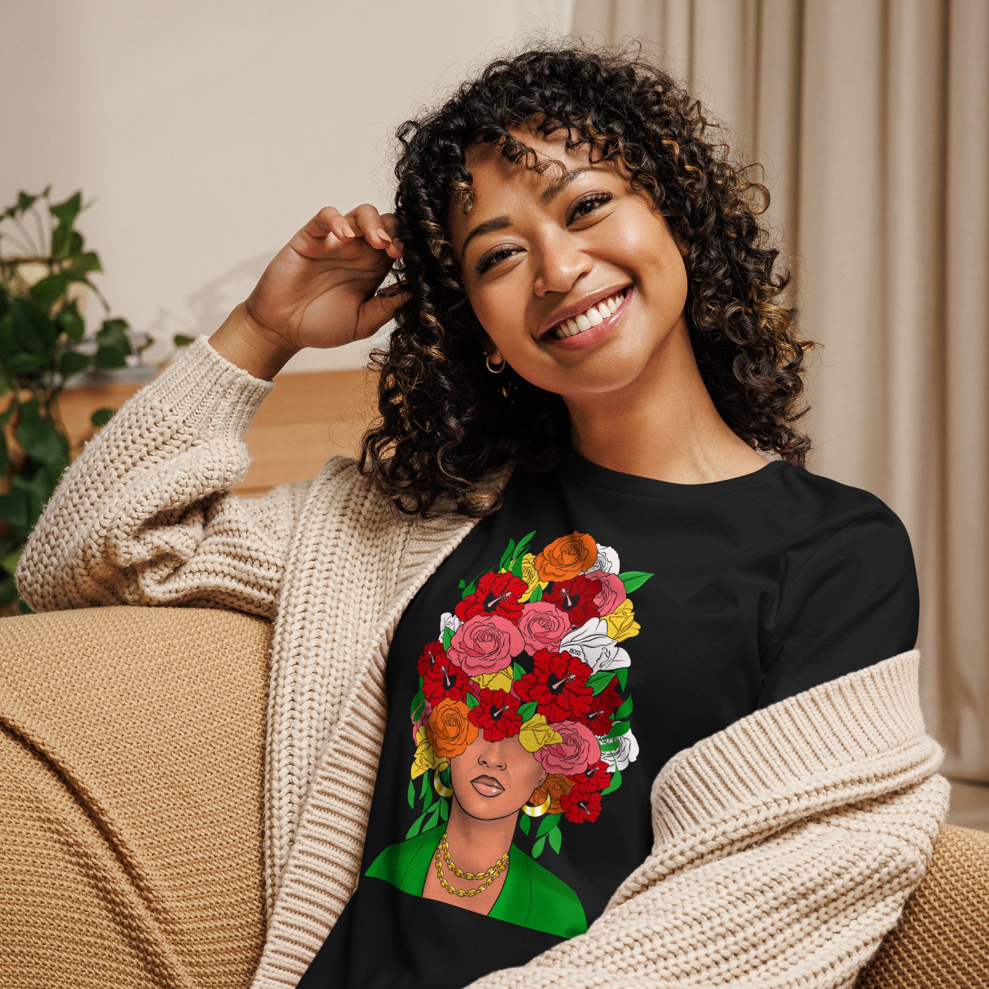 BOSS Island Vybz Women's Relaxed T-Shirt
