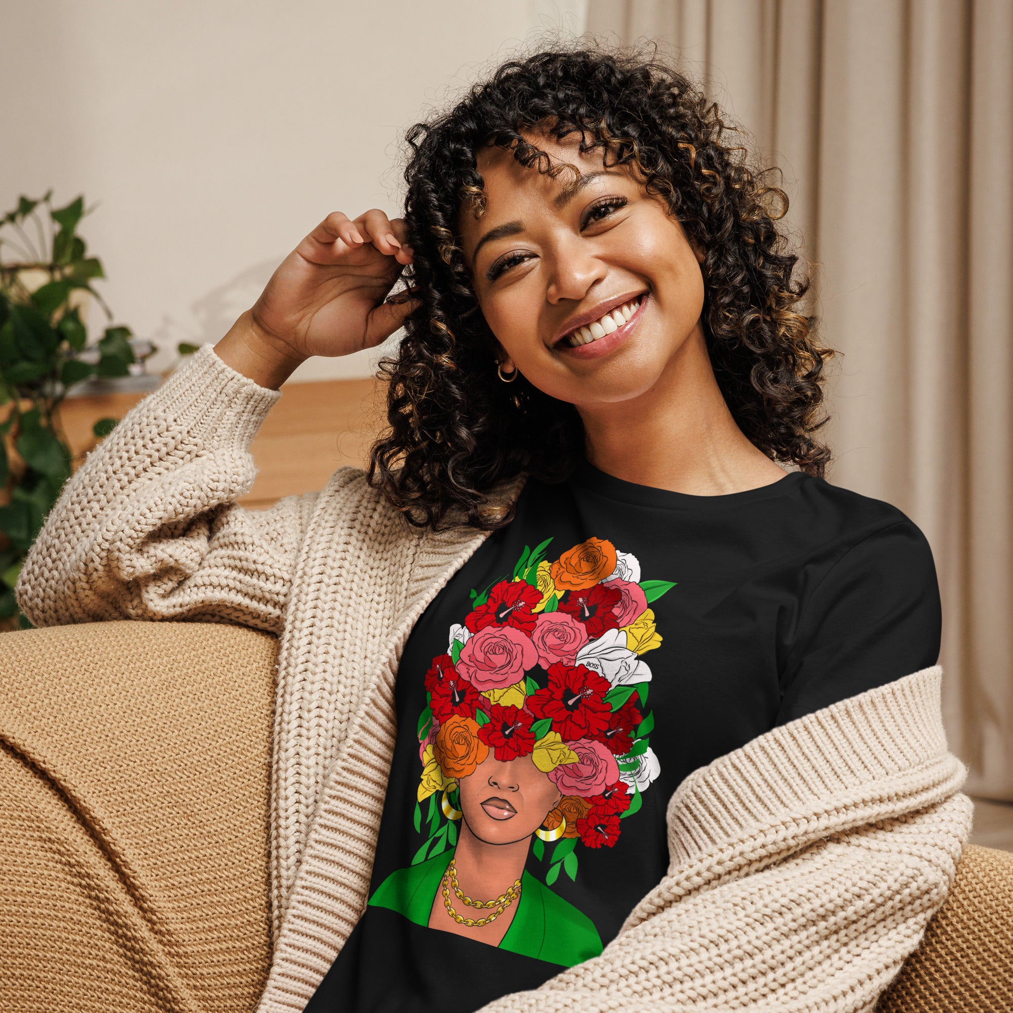 BOSS Island Vybz Women's Relaxed T-Shirt