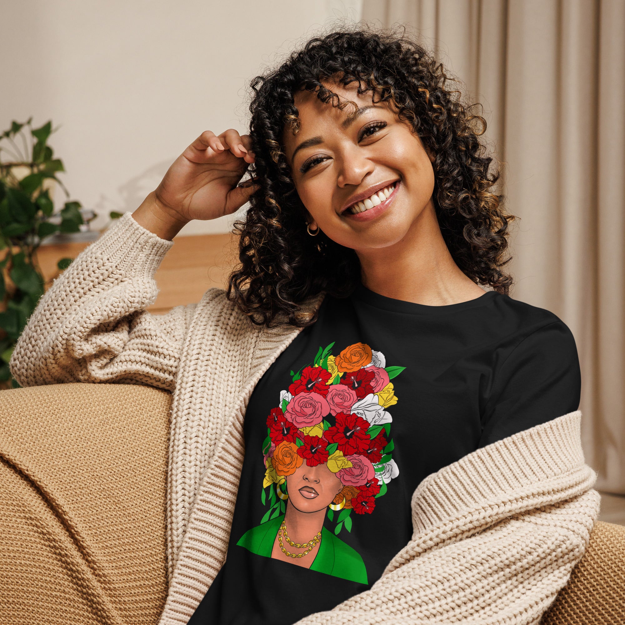 BOSS Island Vybz Women's Relaxed T-Shirt