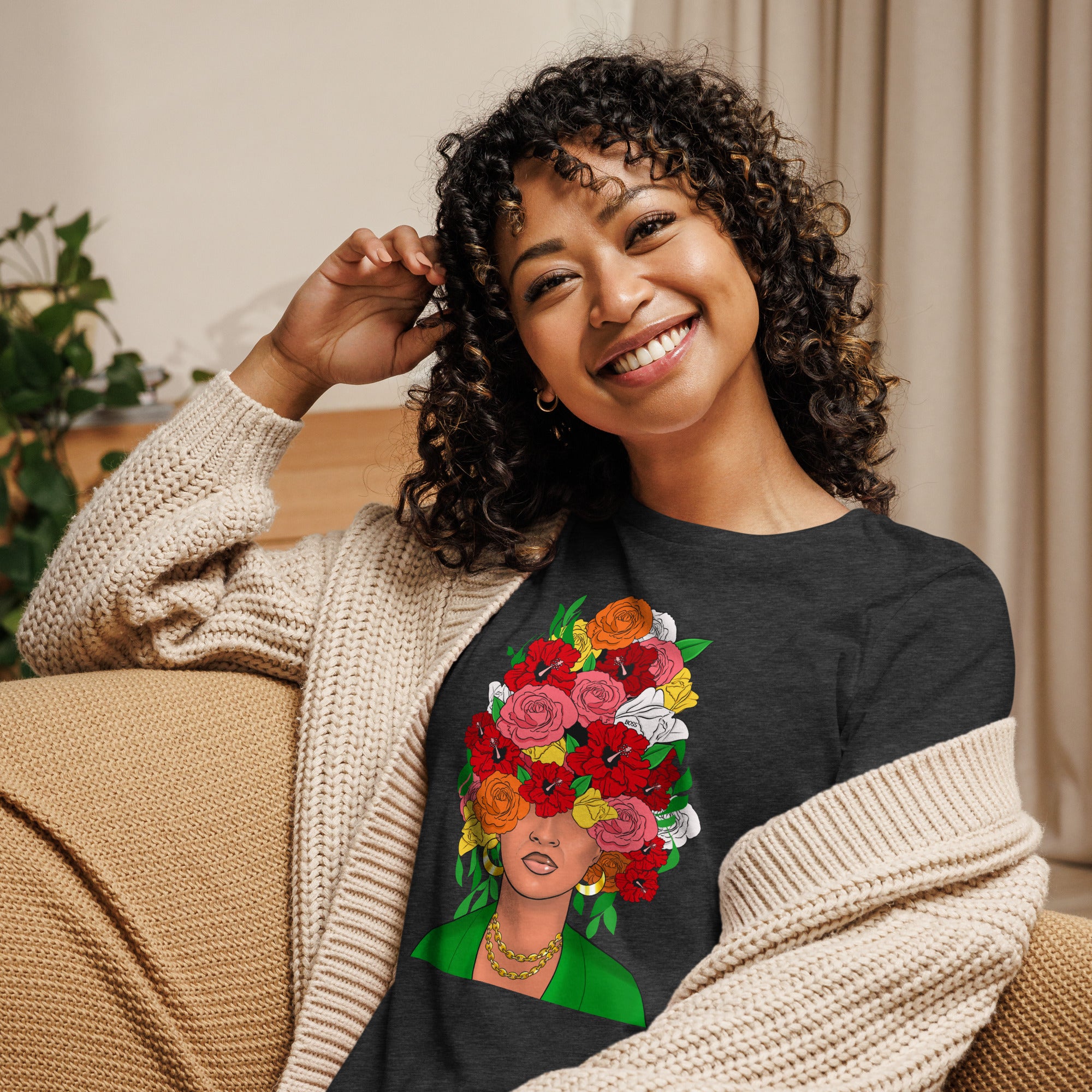 BOSS Island Vybz Women's Relaxed T-Shirt