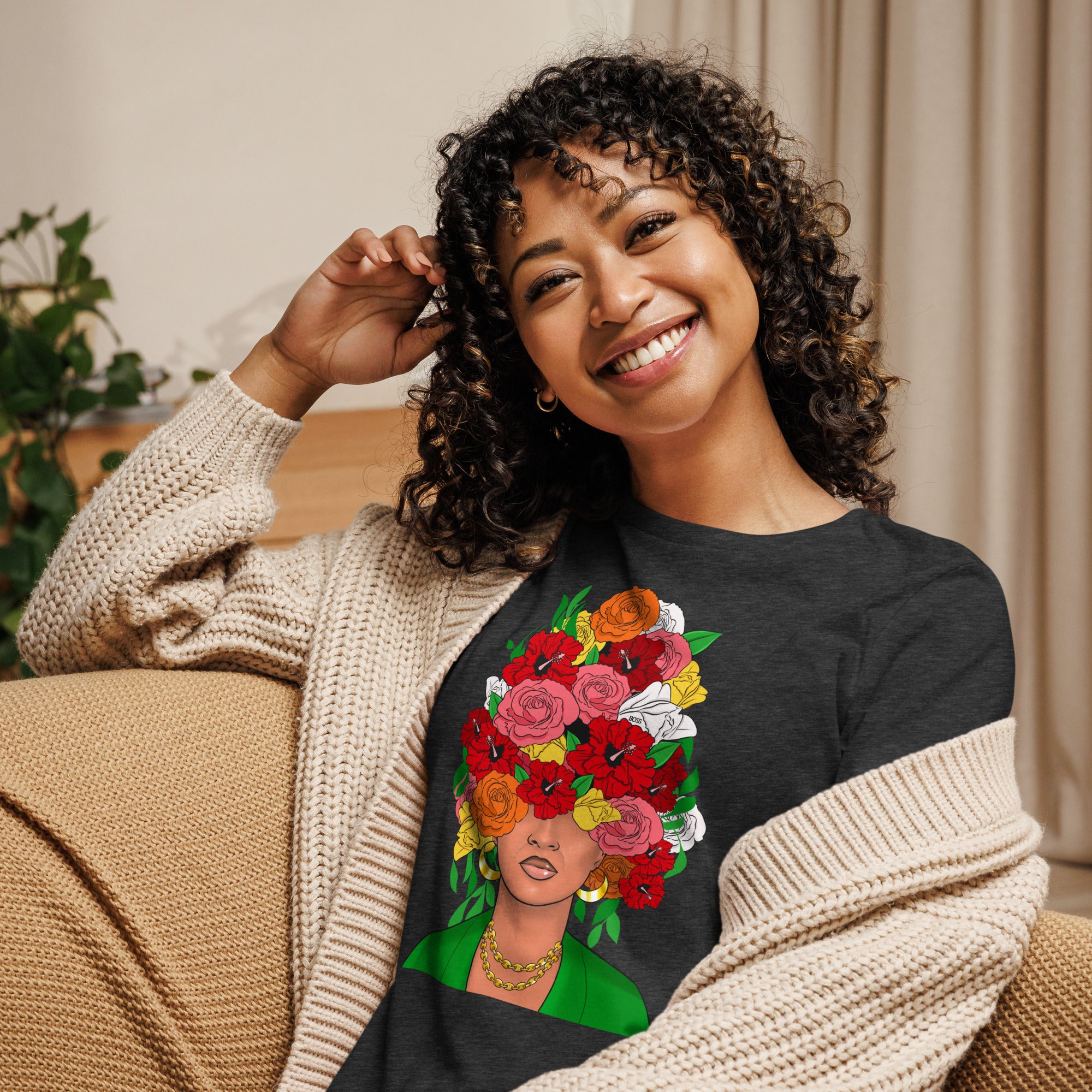 BOSS Island Vybz Women's Relaxed T-Shirt
