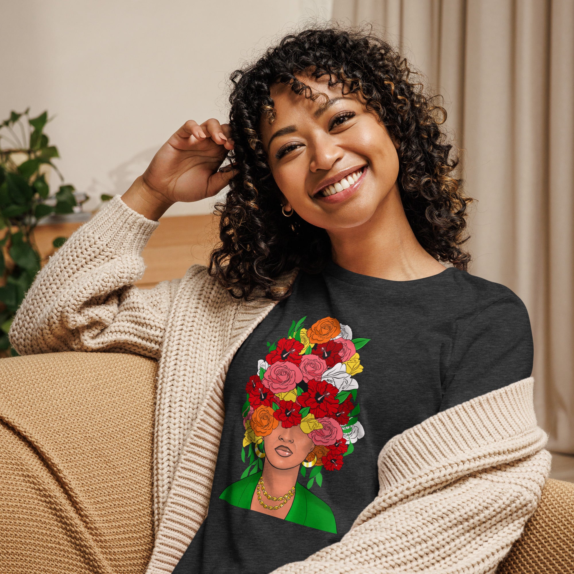 BOSS Island Vybz Women's Relaxed T-Shirt