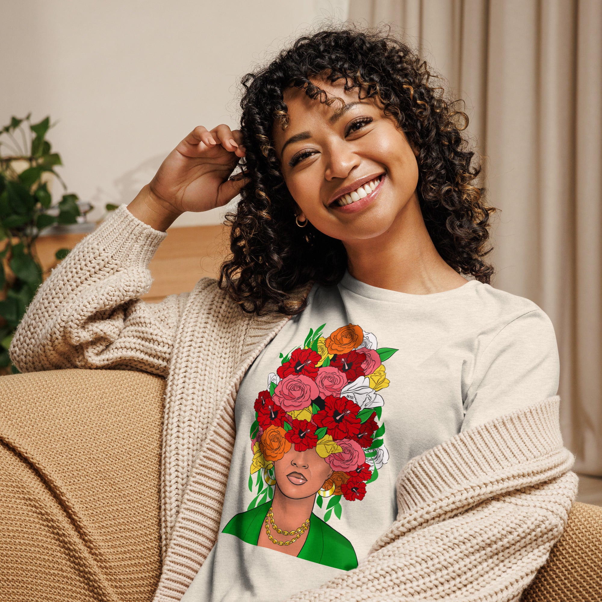 BOSS Island Vybz Women's Relaxed T-Shirt