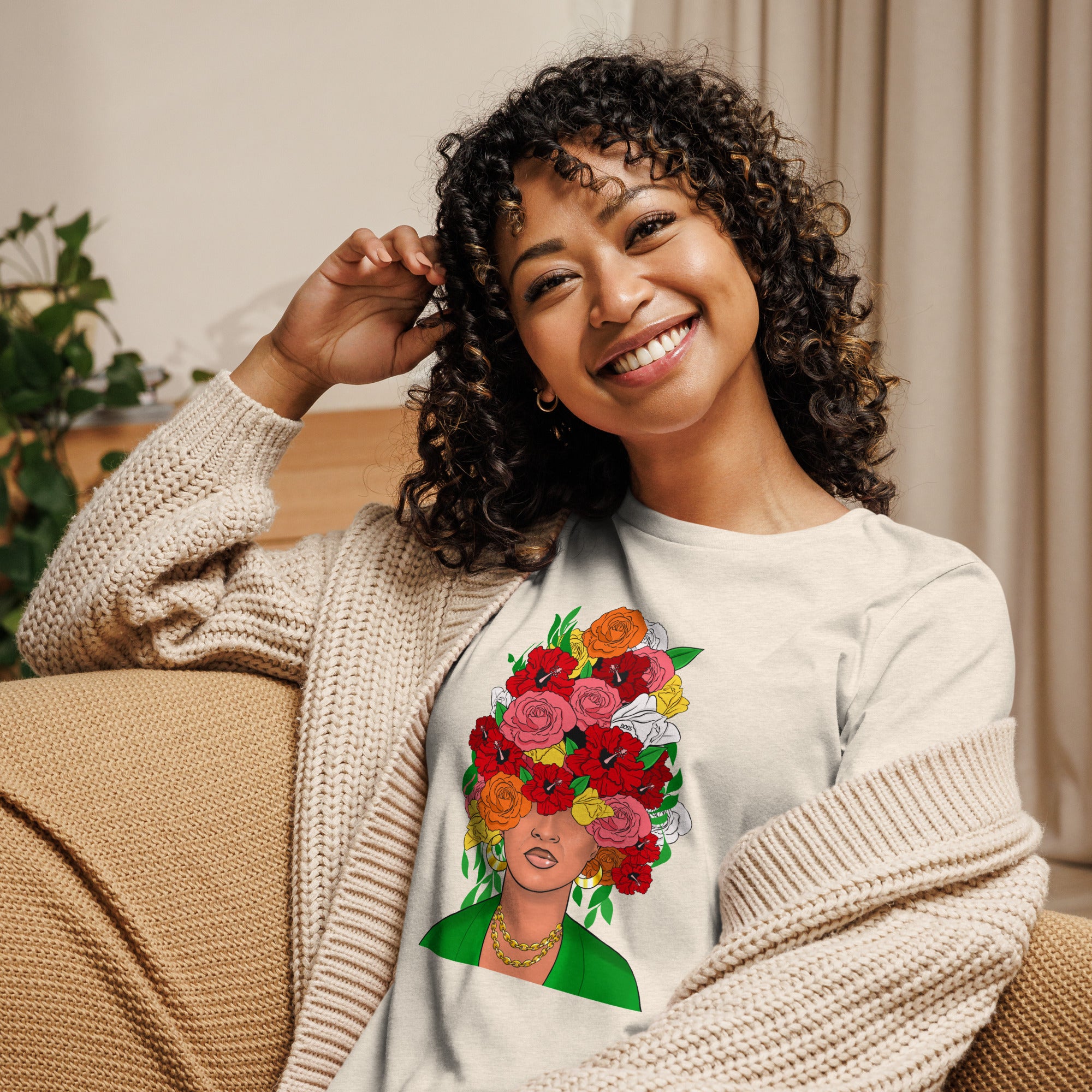 BOSS Island Vybz Women's Relaxed T-Shirt