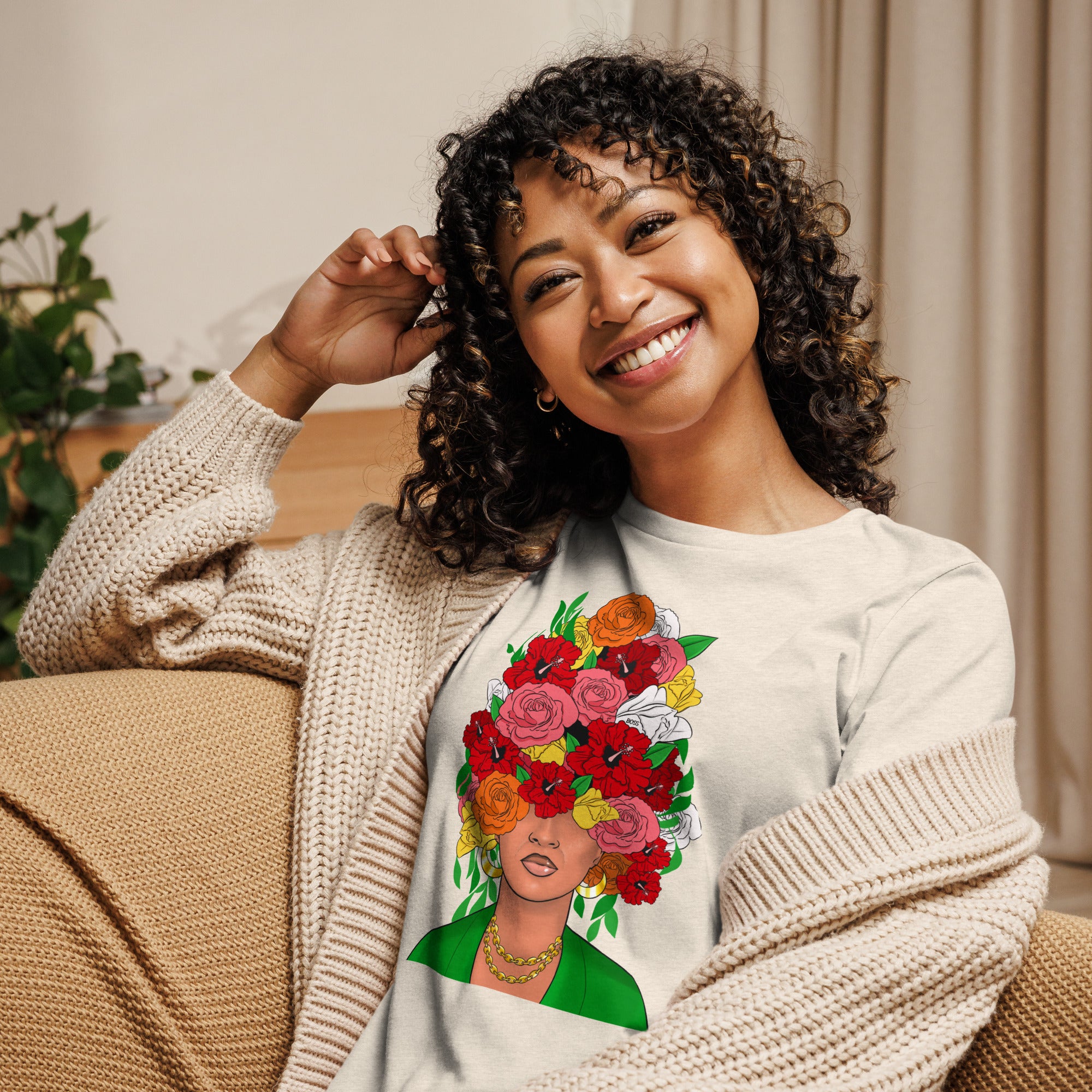BOSS Island Vybz Women's Relaxed T-Shirt
