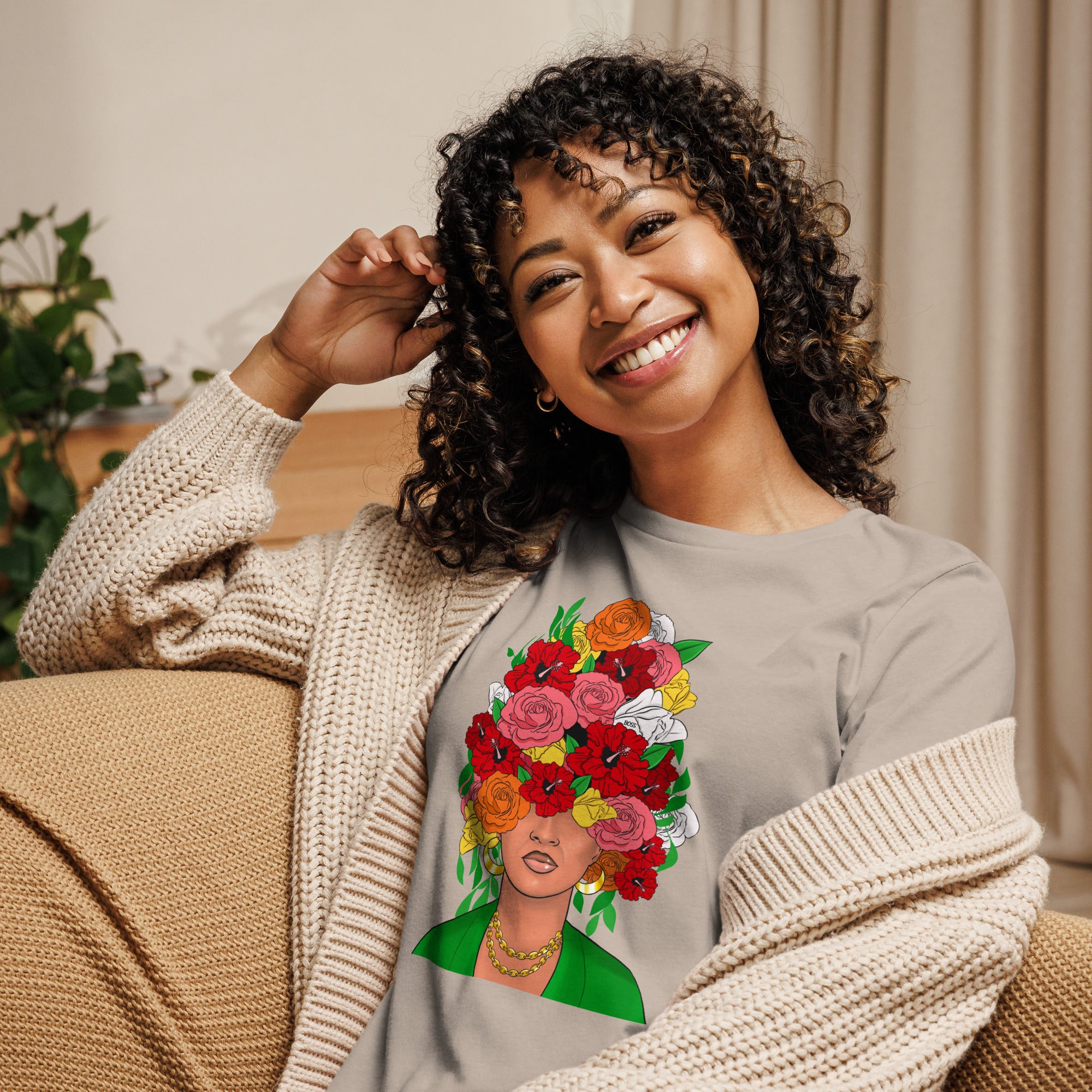 BOSS Island Vybz Women's Relaxed T-Shirt