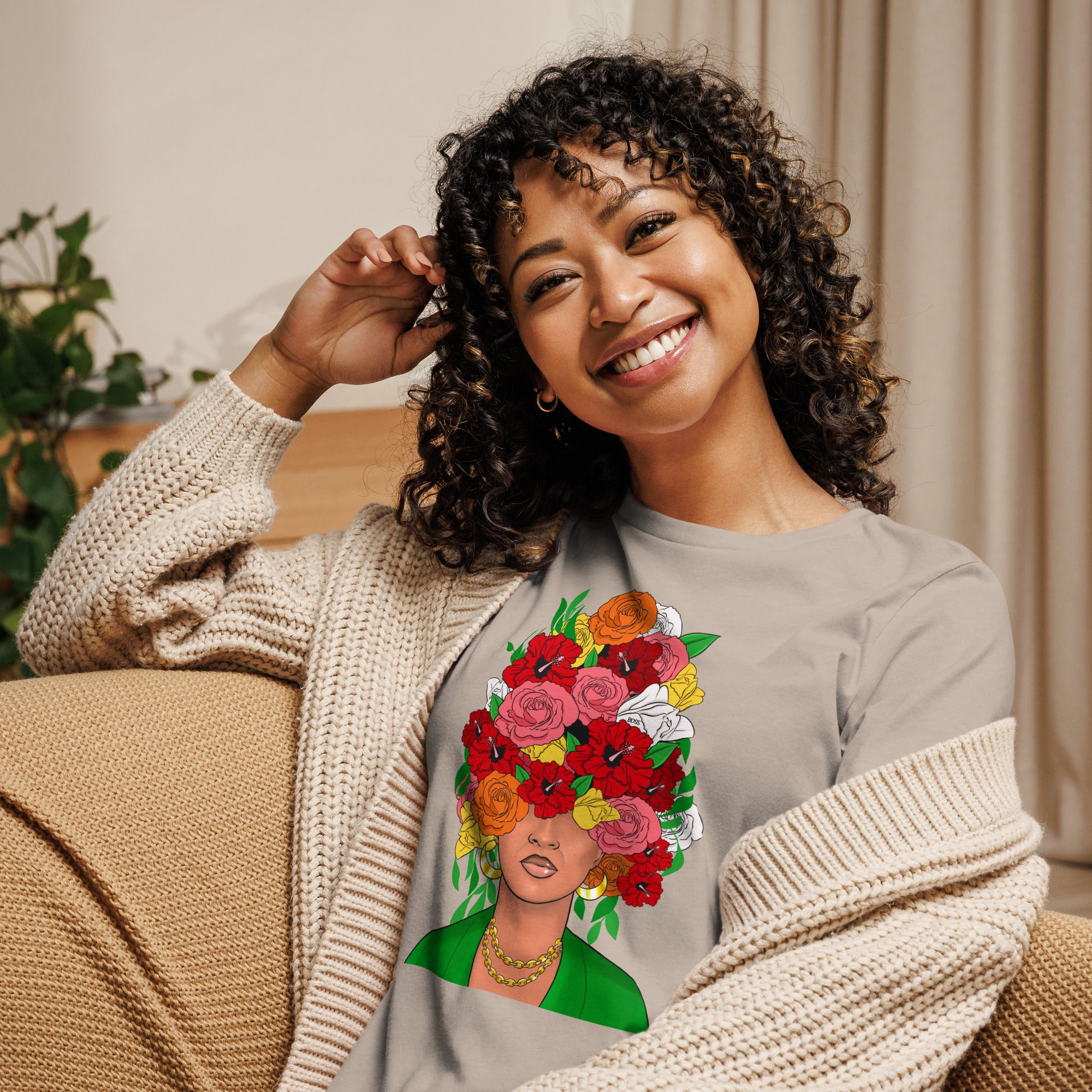 BOSS Island Vybz Women's Relaxed T-Shirt