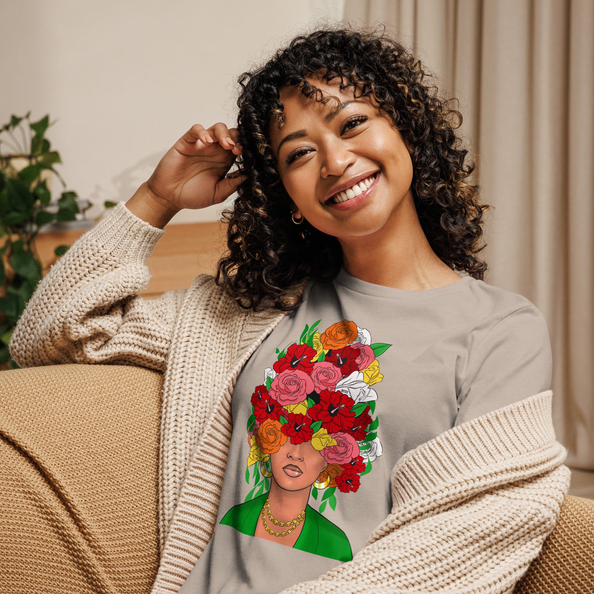 BOSS Island Vybz Women's Relaxed T-Shirt