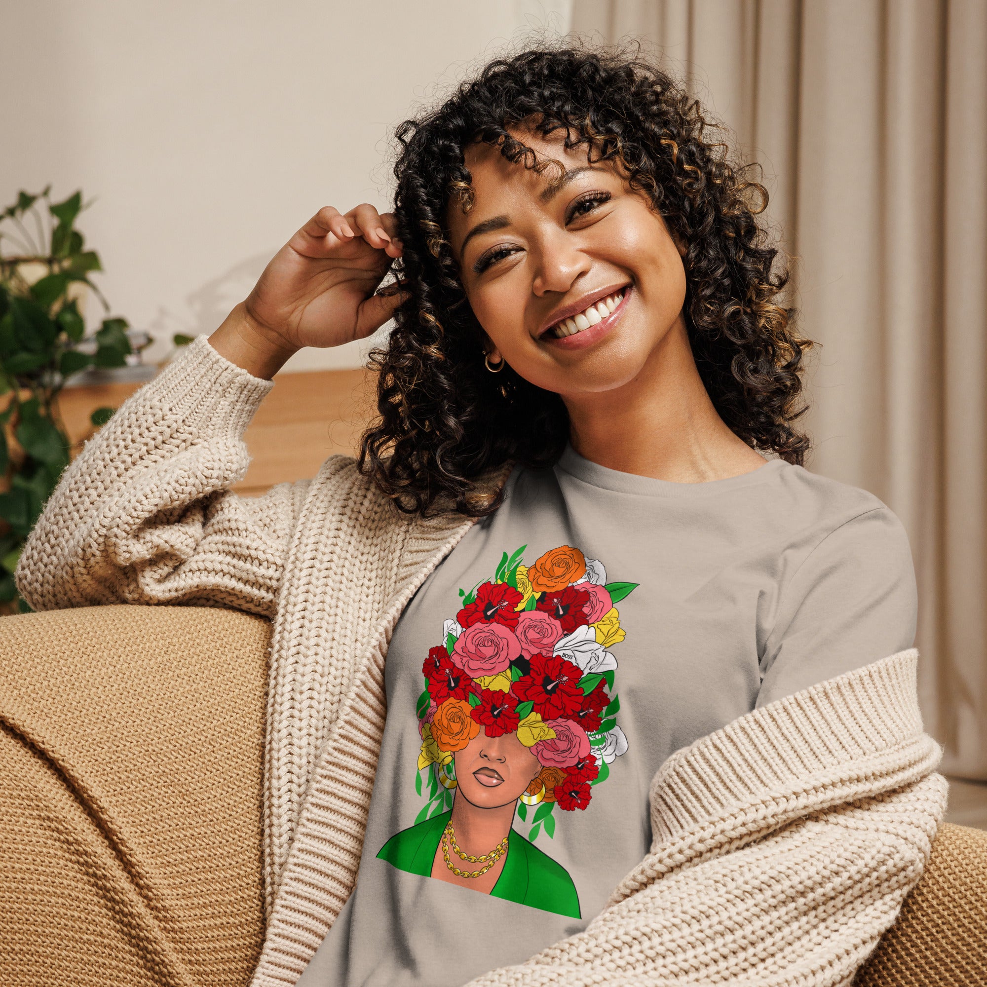 BOSS Island Vybz Women's Relaxed T-Shirt
